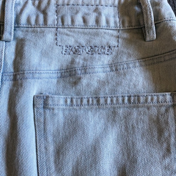 Eggie Minni NEW White DENIM Jeans Skirt Size S - Picture 9 of 12